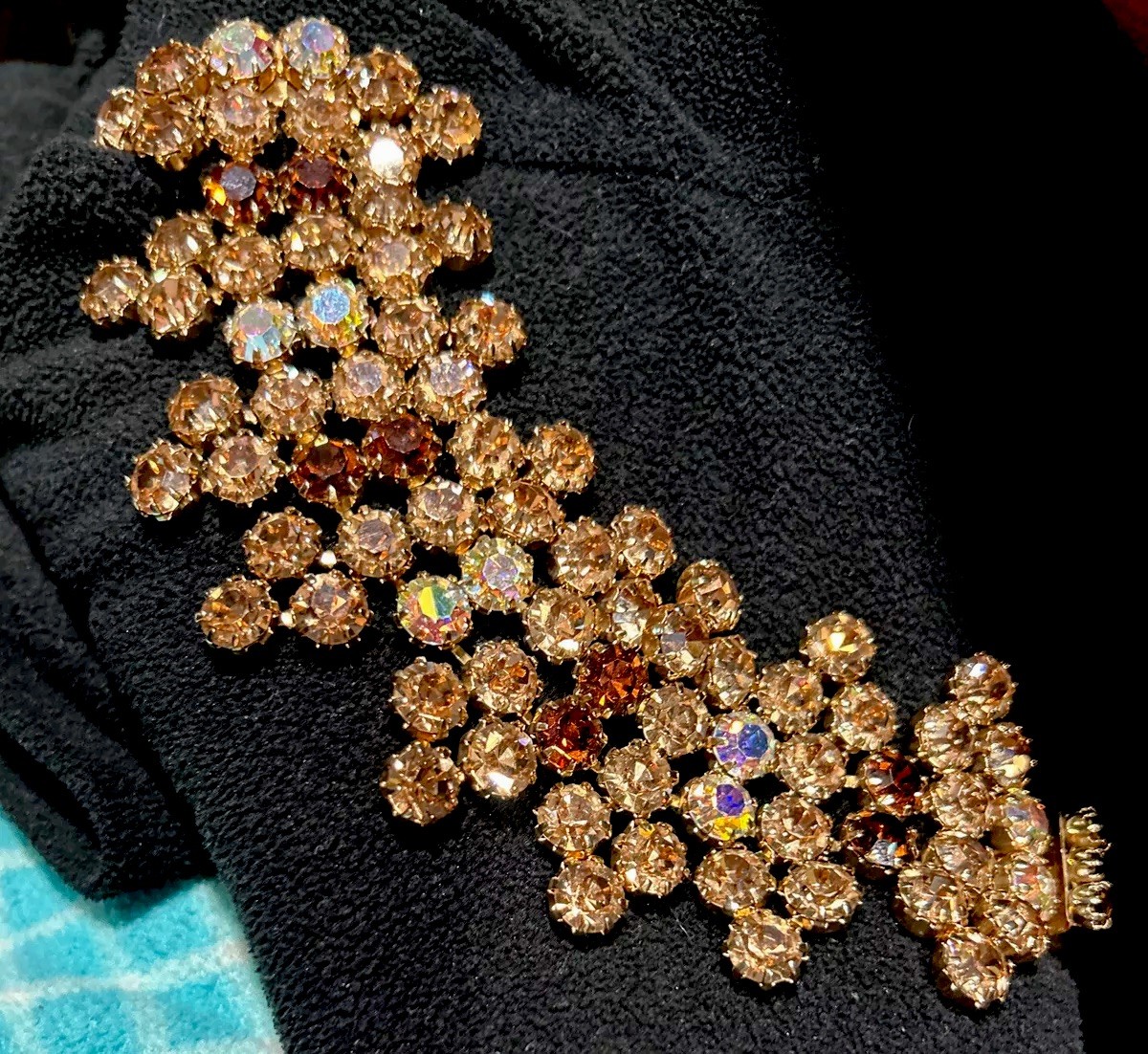 MASSIVE Stunning Vintage Unsigned Schiaparelli AB… - image 1