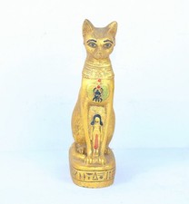 Rare Egyptian Pharaonic Antique Bast Cat God of Care and Luck Egyptian Mythology