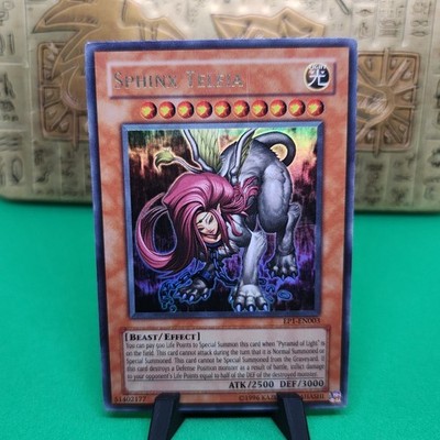 Yugioh Sphinx Set w/ Theinen Andro Teleia EP1-EN001 002 003 Movie Ultra  Rare HP | eBay