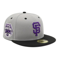 New Era 59FIFTY Cap (70931270 NER36C2709) MLB San Francisco Giants SF grau/sc...
