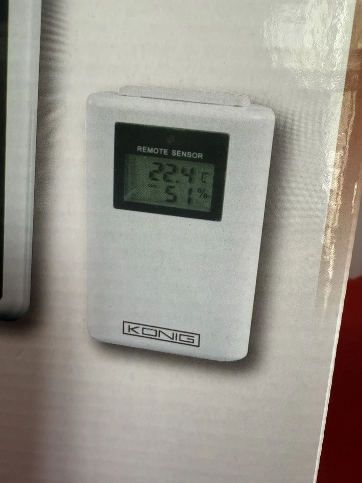 WS540 Wetterstation mit Fernbedienung Außensensor Temperatur Luftfeuchtigkeit Druck - Bild 4 von 4