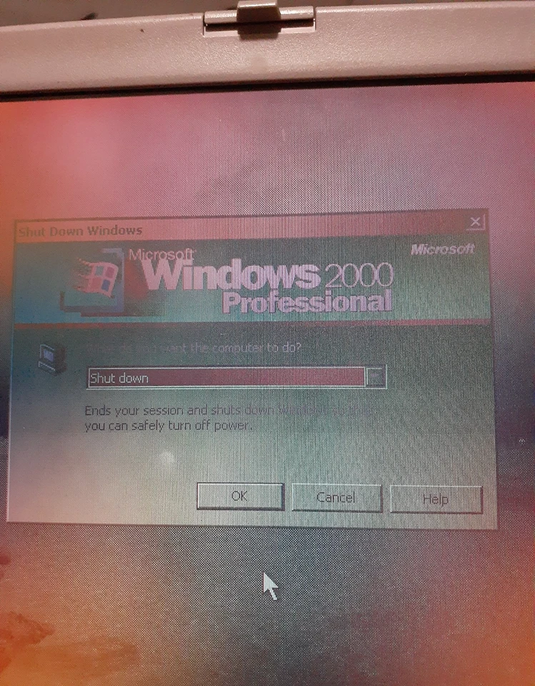 Computadora portátil Toshiba Satellite Pro 440CDX 32mb con CD Ethernet Dongle Win 2000 Foto 3 de 4