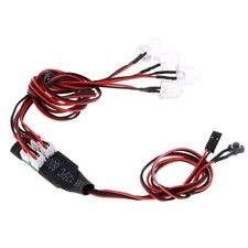Light Rc Flash Lamp Drifting Car Model / Boat 3.7V
