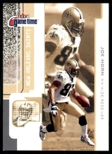 2001 Fleer Game Time Joe Horn New Orleans Saints #83