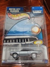 Hot Wheels Motor City Classics '70 Plymouth Road Runner Real Riders D7