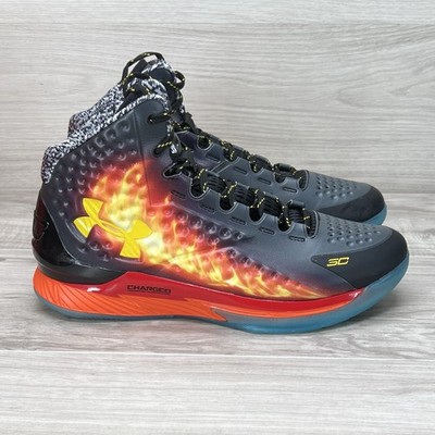 Under Armour Curry 1 Retro Curry Jam Basketball Shoes 3028138-001