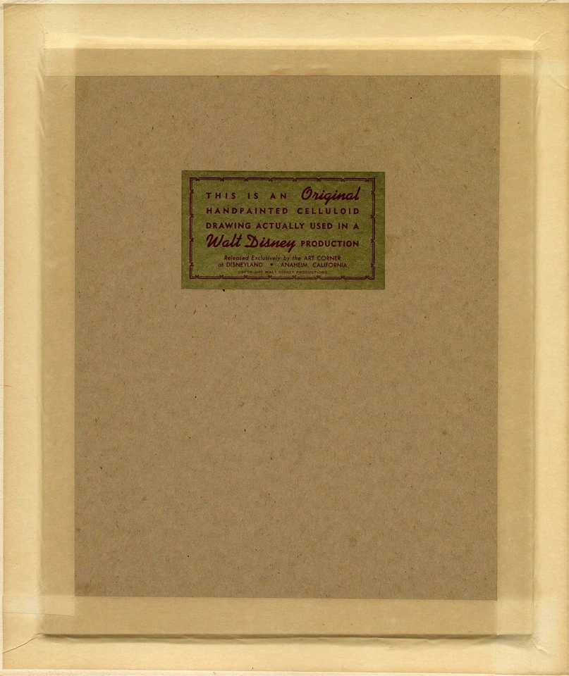 Celda de producción original (pieza de esquina de arte de Disneyland) de flora de Sleeping Bea Foto 2 de 4