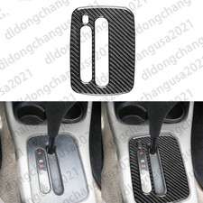 Real Carbon Fiber Center Console Gear Shift Panel Cover For Honda Civic Ek 96-00 Real Carbon Fiber Center Console Gear Shift Panel Cover For Honda Civic Ek 96-00