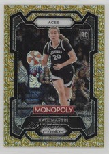 2024 Panini Prizm Monopoly WNBA Millionaire Gold Mojo /500 Kate Martin #40 1j2e