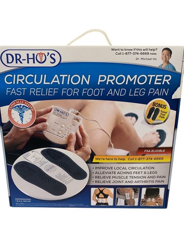 Dr-Ho's Circulation Promoter Cordless Fast Pain Relief Foot And Leg Massager