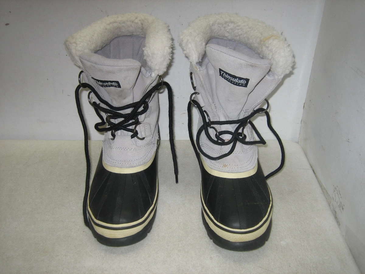 OZARK TRAIL LEATHER RUBBER WOMEN S SIZE 9 THINSULATE LINED