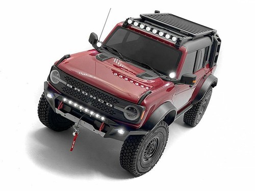 Hood Vents for Traxxas TRX-4 2021 Bronco VVV-C1260 RC4WD Bonnet in cutout mask - Picture 8 of 8
