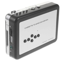 4-In-1 Cassette Player Cassette To MP3 Converter  MP3 Audio Recorder Playerock