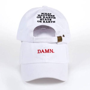 Kendrick Lamar Damn Cap Embroidery Rapper Tour DAMN Hat Dad Cap For Men Women CR