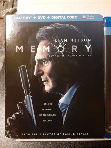 Memory (Blu-ray & DVD 2022) W SLIPCOVER NO DIGITAL Liam Neeson THRILLER action - Picture 2 of 8