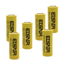 ETSAIR 26650 Battery Batteries 3.7V Li-ion Rechargeable Cell lot
