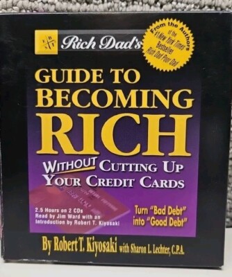 Guide to Becoming Rich Without Cutting Up Credit Cards | Book on 2 CDs | GREAT