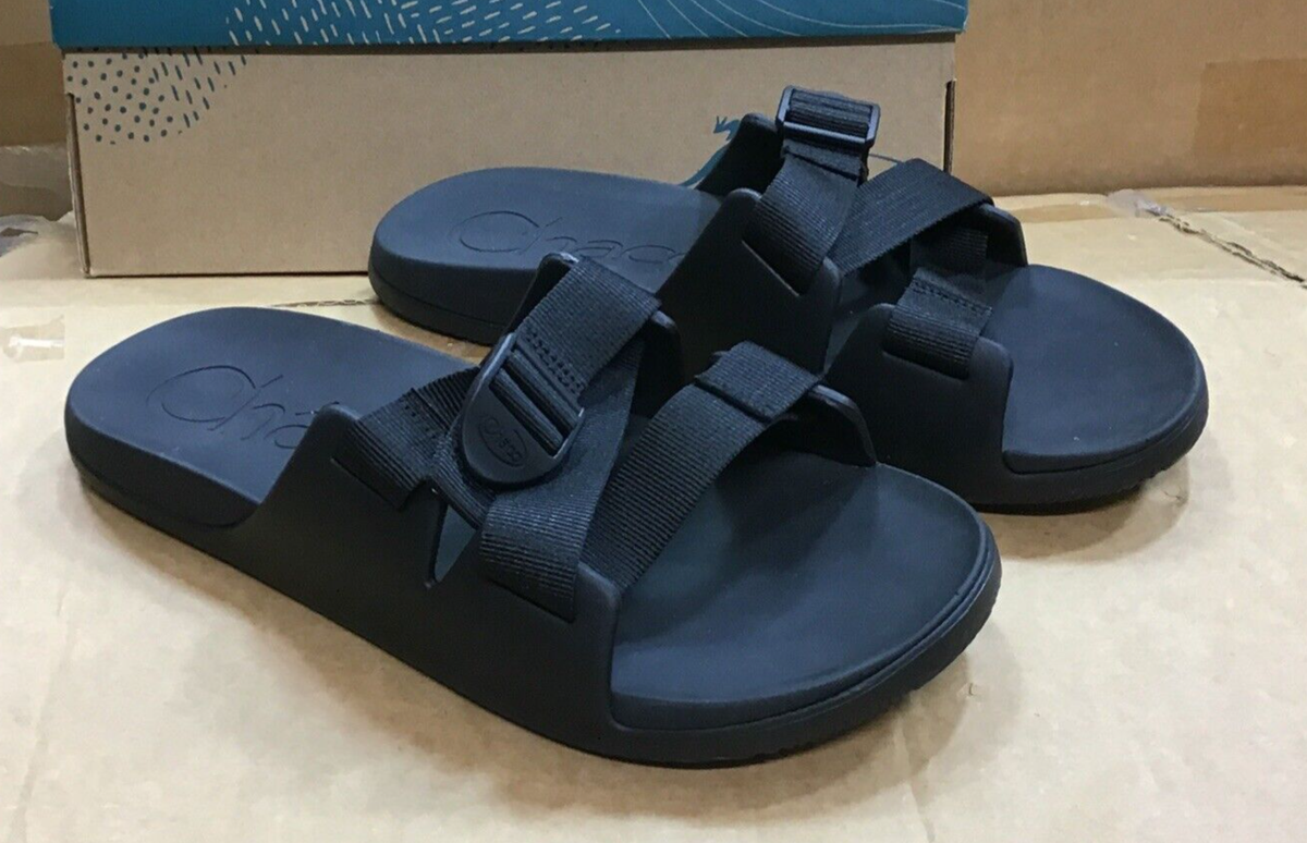 Chaco Chillos Slide Black/Black‎ Comfort Sandal JCH107089 Men\'s US Sz 13 Amazon.com | Chaco CHILLOS SPORT Men main image 4