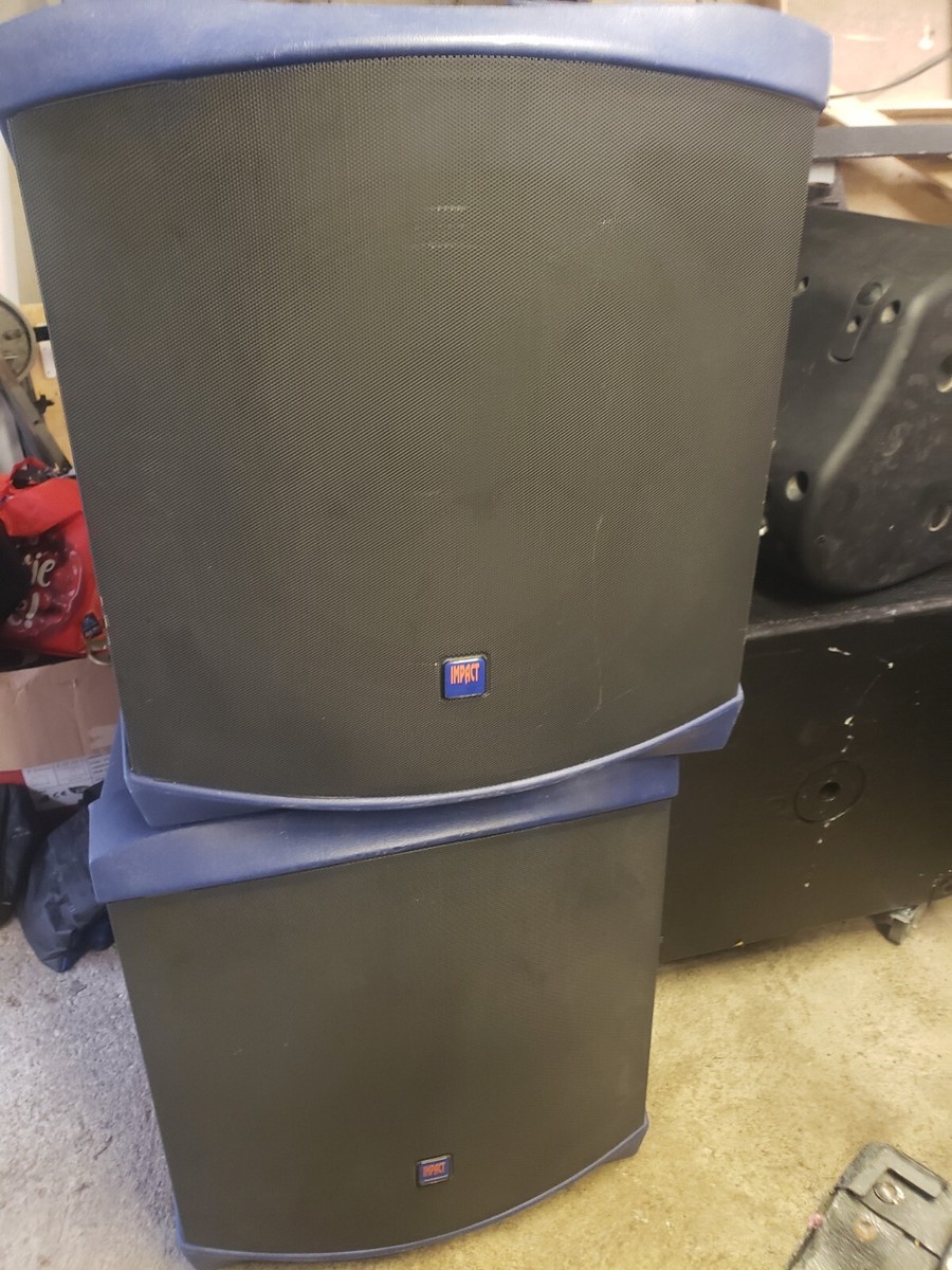 Turbosound Impact180 Passive 18” サブウーハー Turbosound Impact 180 Passive Sub Bass Bins | eBay UK