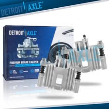 Pair Rear Brake Caliper w/ Bracket for 1999-05 Pontiac Grand Am Oldsmobile Alero