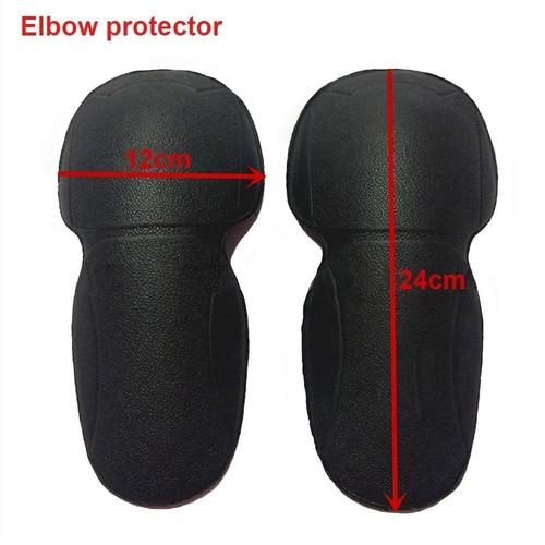 5Pcs Motorcycle Bike Riding Jacket Back Elbow Shoulder Armour Insert Protector - Picture 4 of 7
