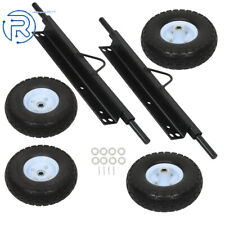 Kit de ruedas todo terreno apto para generador Honda EU3000is neumáticos sólidos nunca planos EE. UU.