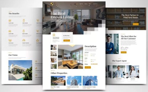 Sito Web personalizzato professionale per agenzia immobiliare e agente immobiliare Wordpress - Foto 3 di 3