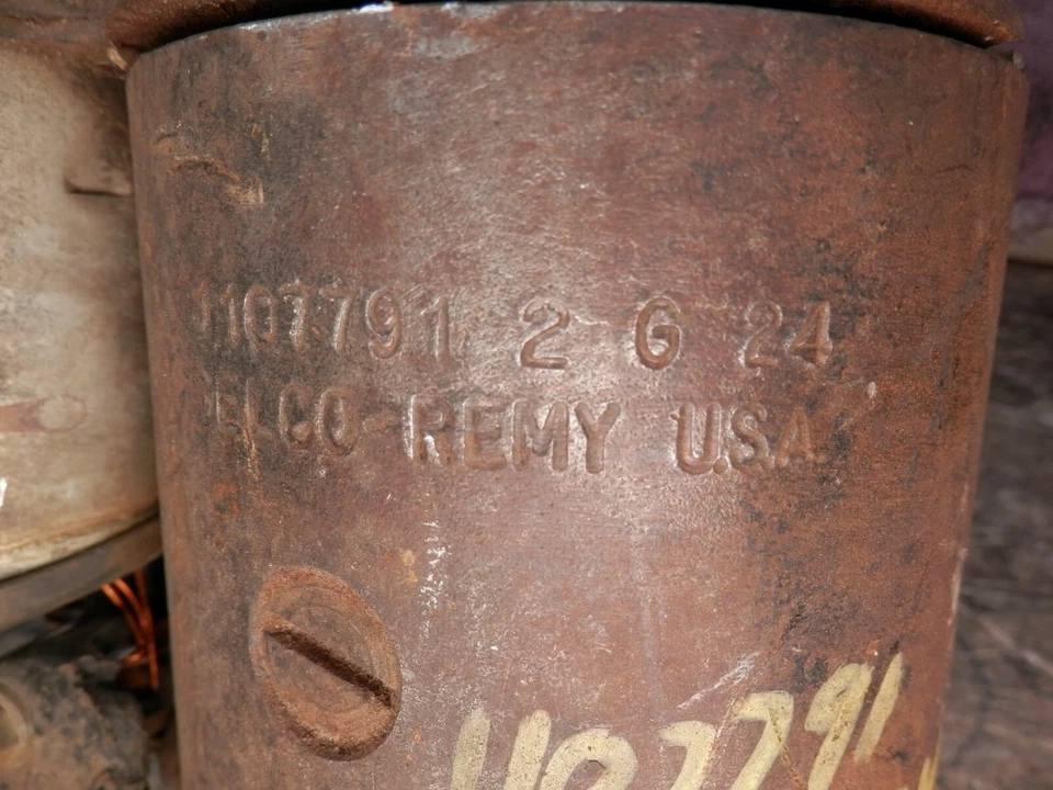 Arranque Pontiac Remy Delco 1961-1964 6,4 L bajo par - #1107791 *Ver códigos de fecha* Foto 2 de 4