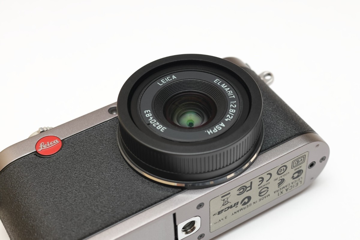 AS IS For p@rts Leica X1 12.2MP Digital Camera-steel grey No
