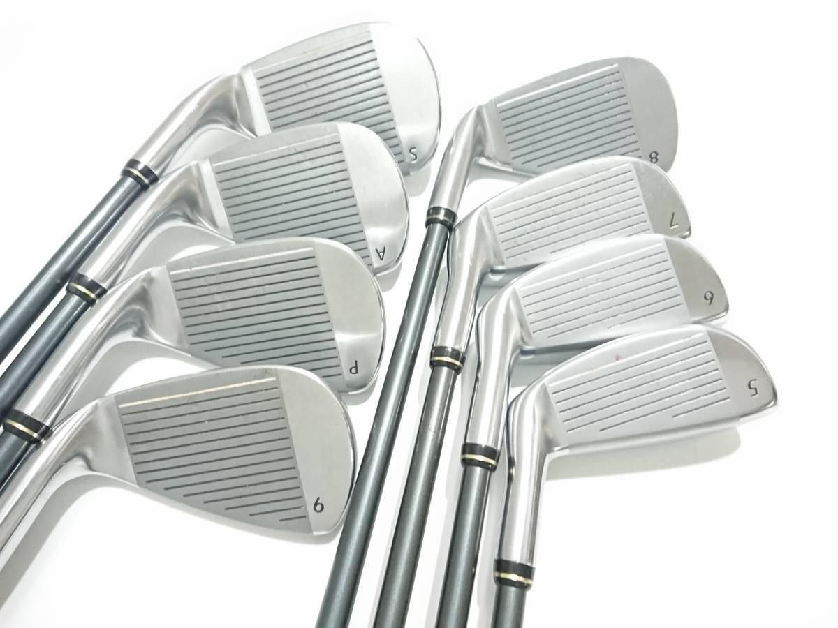 PRGR Right Handed Iron Set Woman 955 POWER SET egg 5-9.P.A.S PRGR Right Handed Iron Set Woman 955 POWER SET egg 5-9.P.A.S