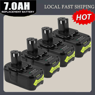 18V 9,0Ah Akku für RYOBI One Plus Lithium 7,0Ah 5,5Ah RB18L50 P108 P104 Batterät