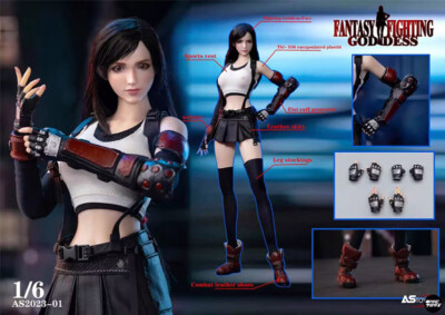 ASTOYS 1/6 FF Tifa Lockhart Female Action Figure AS2023-01