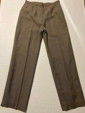 New Kasper Classics Side Zipper Straight Leg Lined Gray Dress Pants Women's 8
