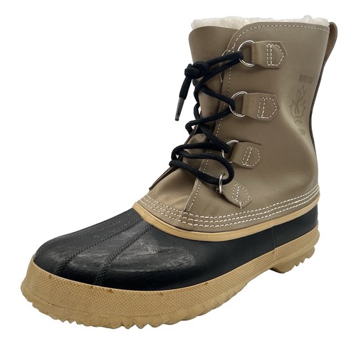 Sorel Caribou Men's 12 Tan Water Resistant Winter Boots NM1000-281