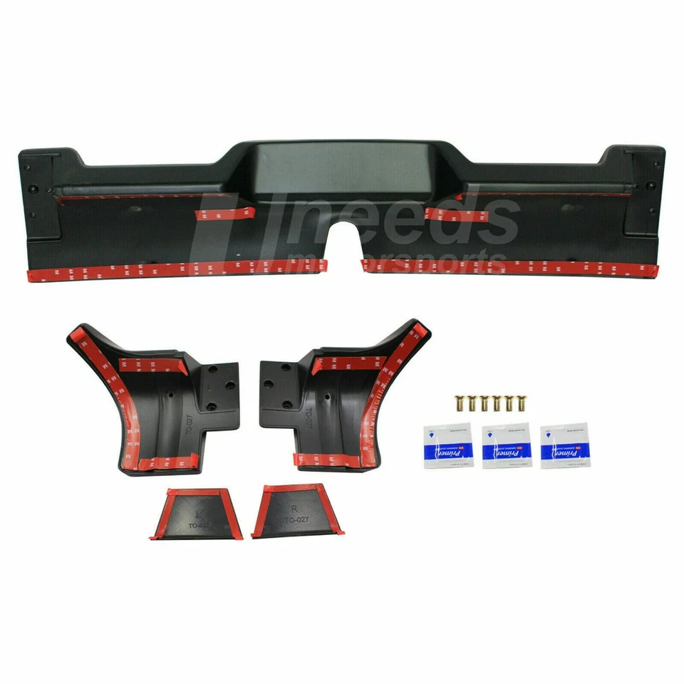 Protector trasero negro para cabina de camioneta Toyota Tacoma 2016-2022 Foto 3 de 4