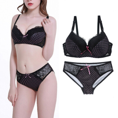 SEXY LACE FLORAL LINGERIE UNDERWEAR BRA PADDED PUSH UP BRA SETS KNICKERS US ~ | eBay SEXY LACE FLORAL LINGERIE UNDERWEAR BRA PADDED PUSH UP BRA SETS KNICKERS US ~ | eBay