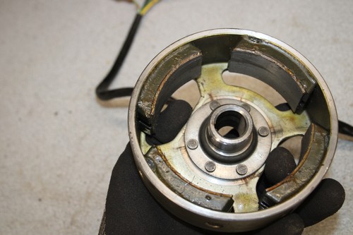 1974 Yamaha RD60 STATOR GENERATOR ALTERNATOR MAGNETO W4-1903.AAE - Picture 4 of 9