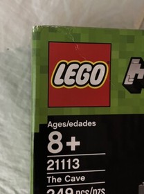 2014 Lego Minecraft 21113 - The Cave - Brand New - Factory Sealed - Retired