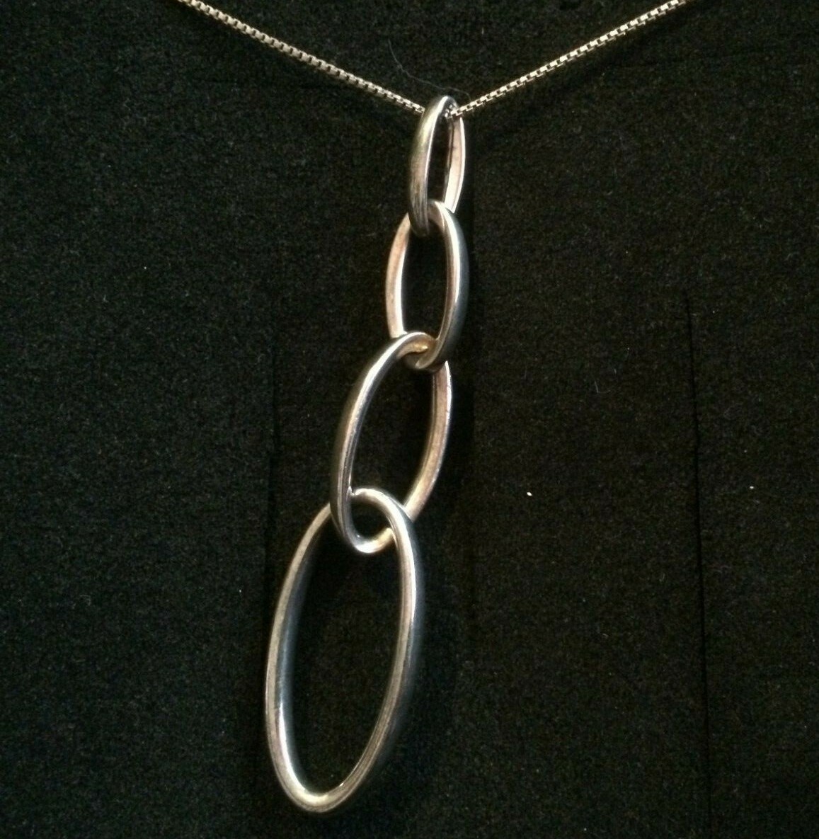 Solid Heavy 10cm Pendant 925 Silver Hallmarked Ma… - image 3