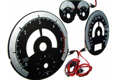 Audi A4 (B5) 95-01 Design 1 glow gauge plasma dials tachoscheibe glow shift indi