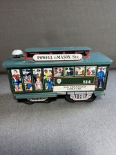 Vintage Tin Litho Friction San Francisco Powell and Mason Cable car Japan 514