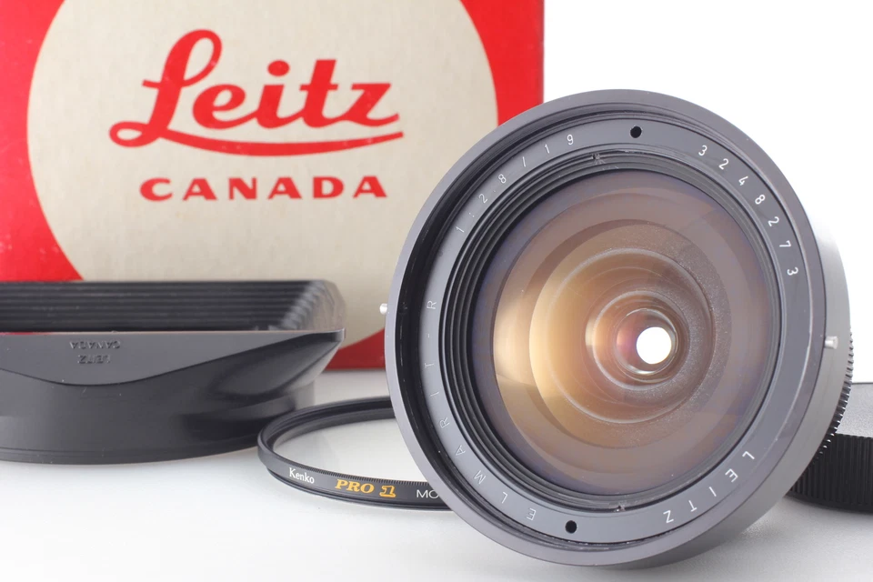[Exc+5 w? Box] Leica Elmarit R 19mm f/2.8 3cam Leitz Canada Lens From Japan - Image 2 of 4