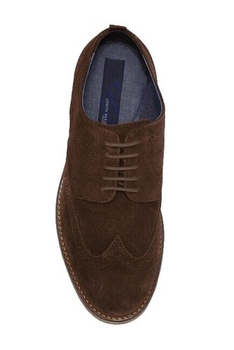 Men\'s Joseph Abboud Black Leather J. A. Wingtip L Lace Shoes 10.5 D Men main image 3