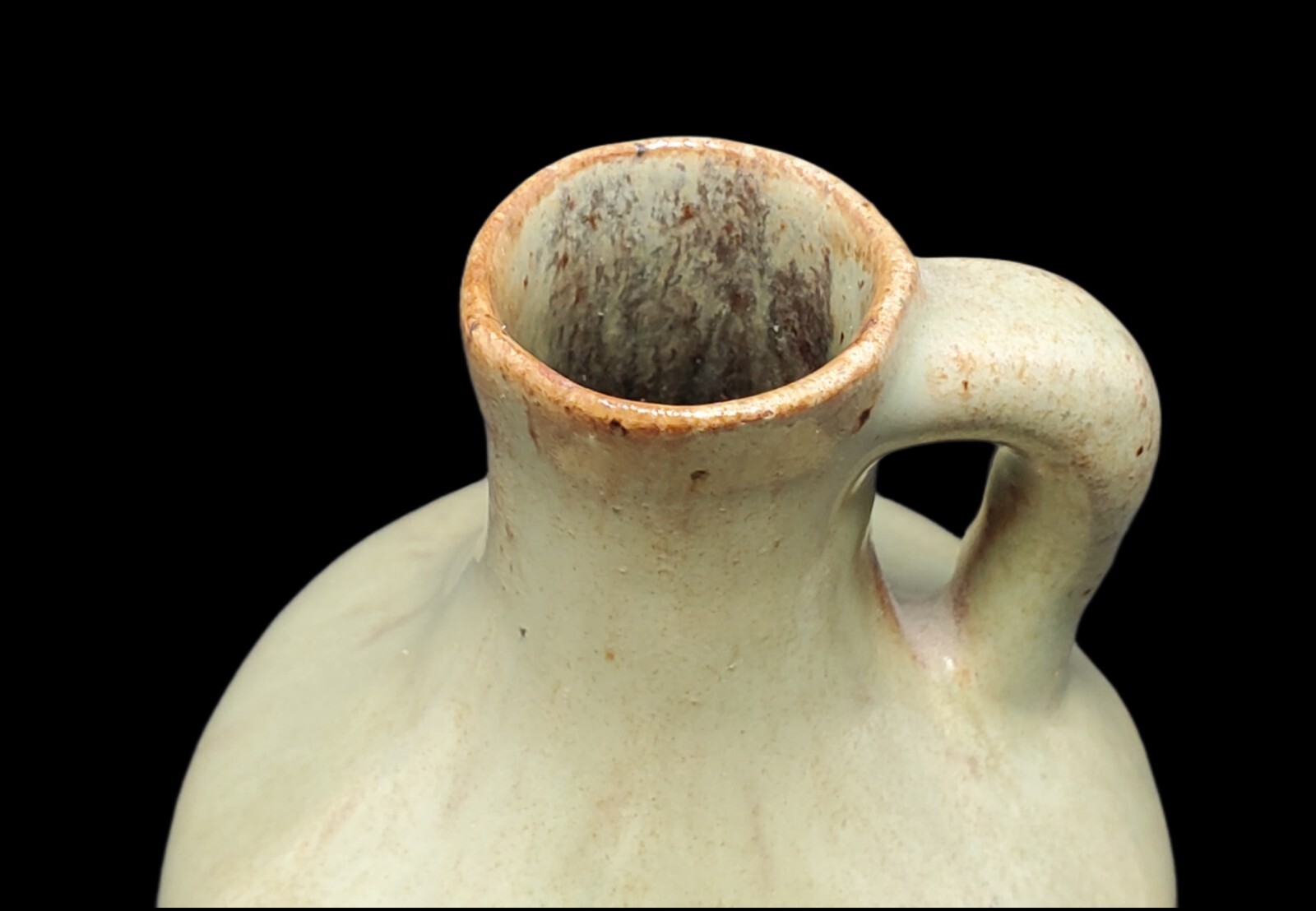 Vtg Rare Polomeme Art Pottery Red Clay Miniature Pitcher 3½