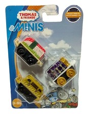 Thomas Friends Minis 3pk Queen Belle D-10 Sushi Bertie Fisher-Price 2018 New