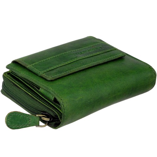 Leder Damen Portemonnaie Geldbörse Brieftasche GREEN VALLEY Geldbeutel Purse NEU - Bild 10 von 59