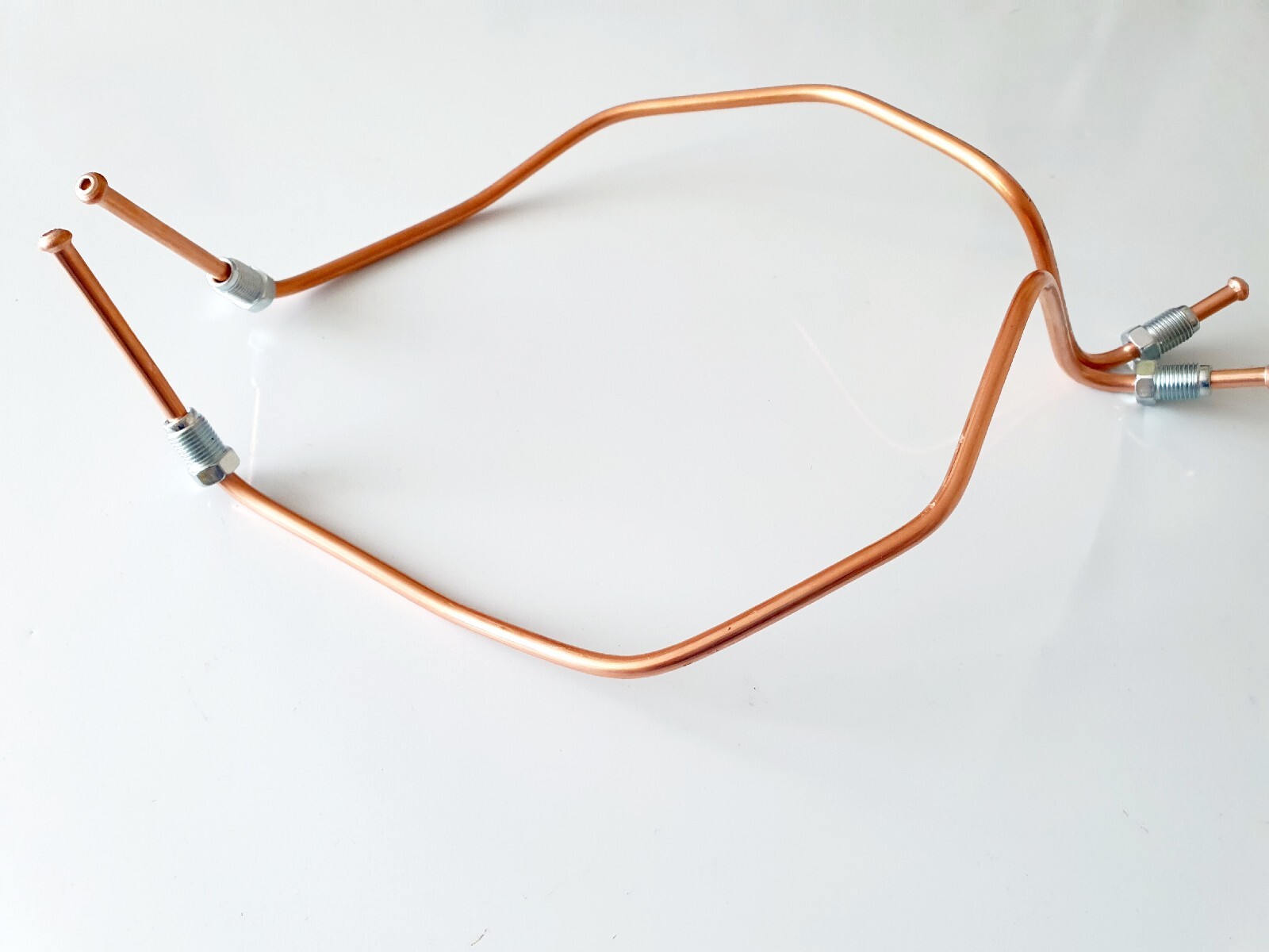 New Copper Rear Brake Pipes Set For Peugeot 107 2005-2014