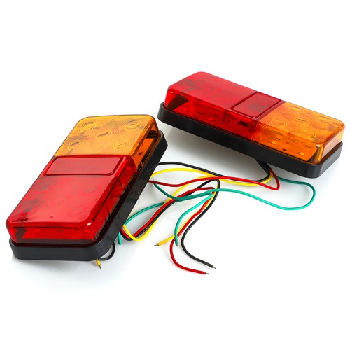LED Trailer Tail Light with Reverse Turn Signal Brake Trailer Light UTE RV Truck - Picture 11 of 12