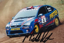 Michael Guest WRC & ARC Rally driver 6x4 Autographed photo Ford