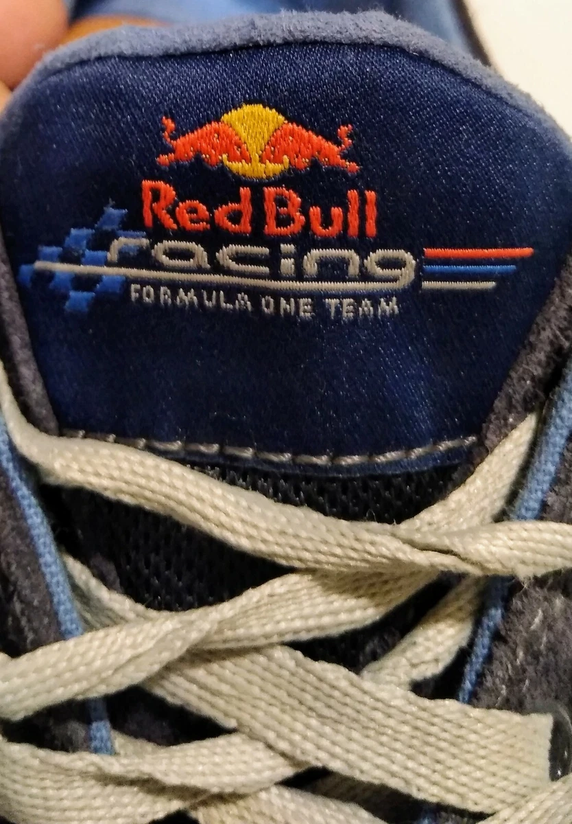 Con qué frecuencia Descriptivo Religioso Red Bull GEOX Respira Shoes Racing Formula One Team Suede Blue Men 7 Women  8.5 | eBay